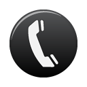 Telephone Black Icon